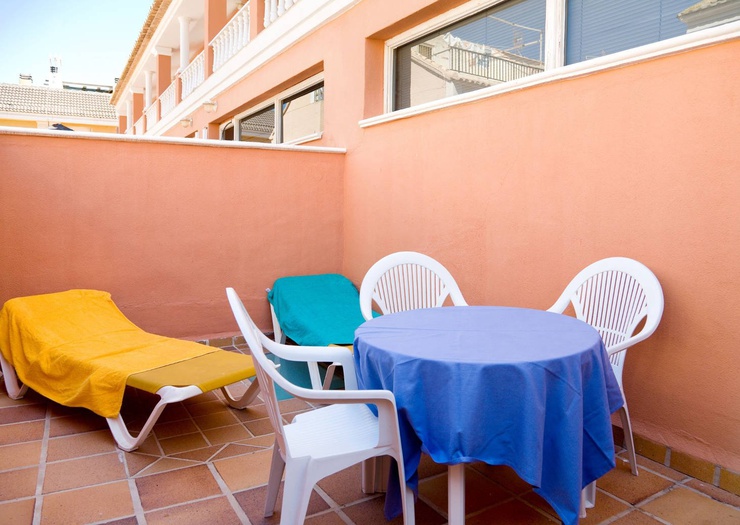 Lägenhet för 4 personer Aparthotel Lloyds Beach Club Torrevieja, Alicante